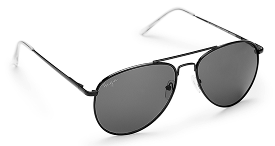 Haga Eyewear Durban Black black lens