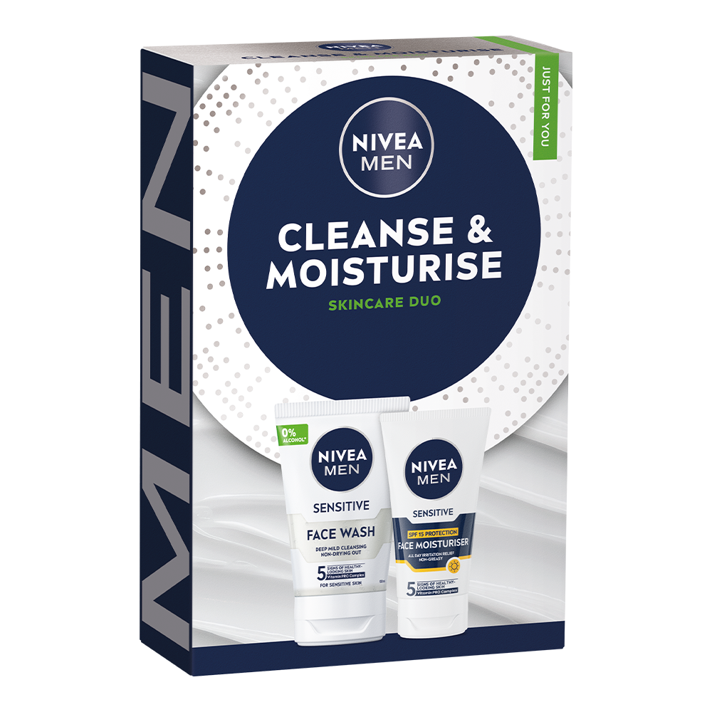 NIVEA MEN Giftpack Cleanse & Moisturise 175 ml