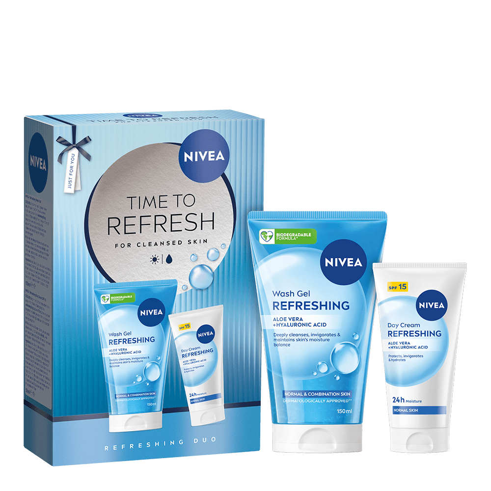 NIVEA Giftpack Tim To Refresh 200 ml