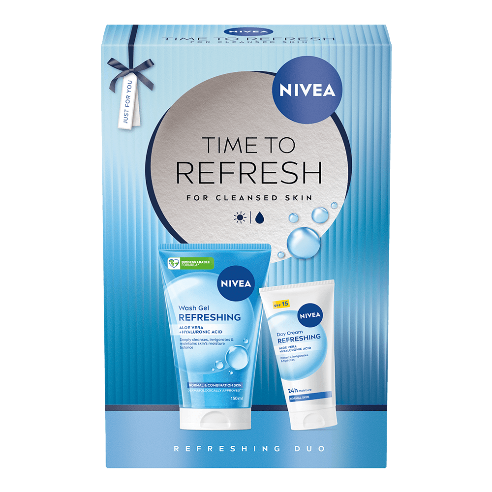 NIVEA Giftpack Tim To Refresh 200 ml