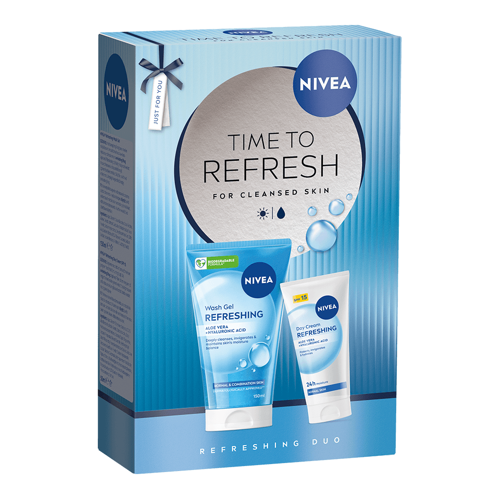 NIVEA Giftpack Tim To Refresh 200 ml