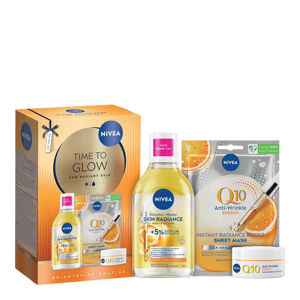 NIVEA Giftpack Time To Glow 450 ml