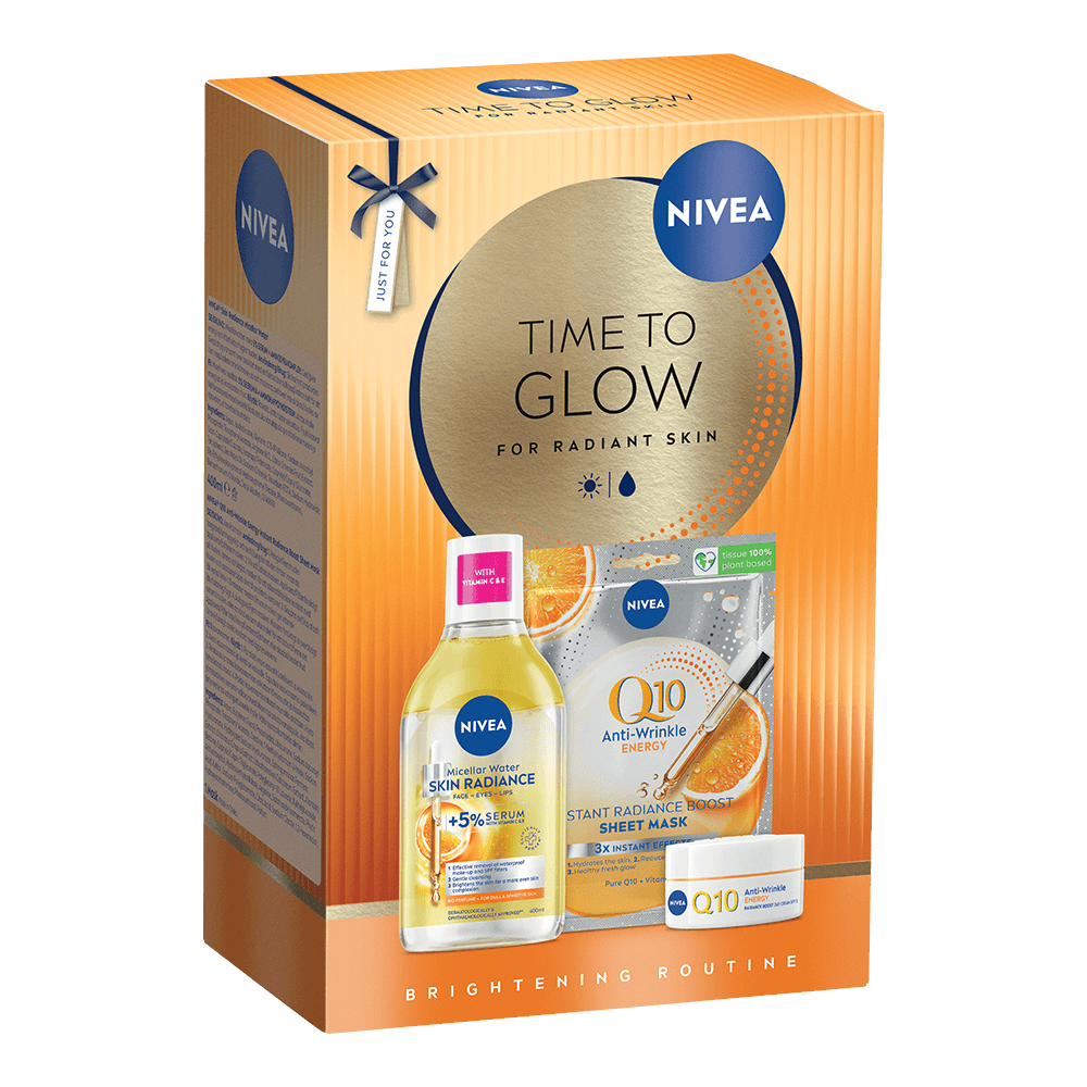 NIVEA Giftpack Time To Glow 450 ml