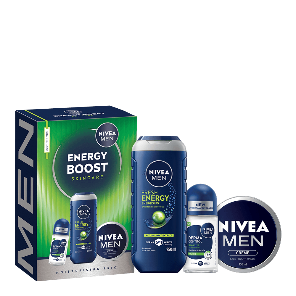 NIVEA Giftpack Energy Boost 450 ml