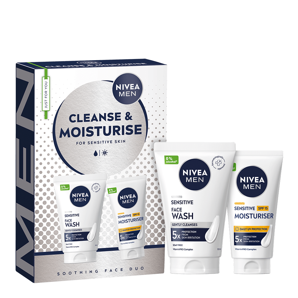 NIVEA Giftpack Cleanse & Moisturise 175 ml