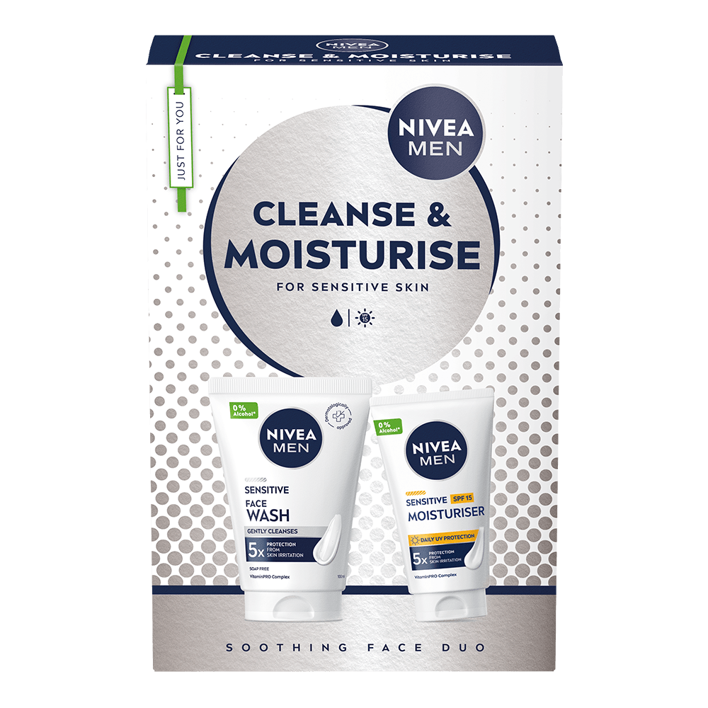 NIVEA Giftpack Cleanse & Moisturise 175 ml