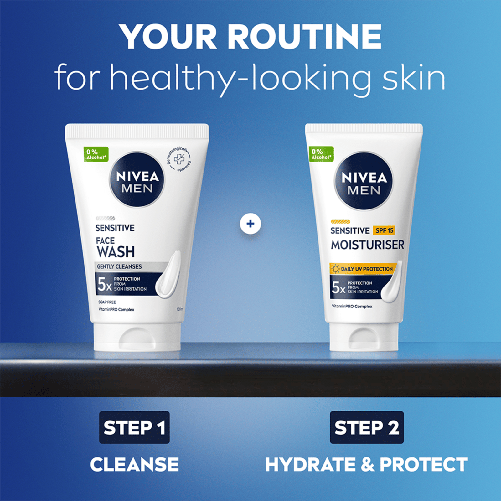 NIVEA Giftpack Cleanse & Moisturise 175 ml