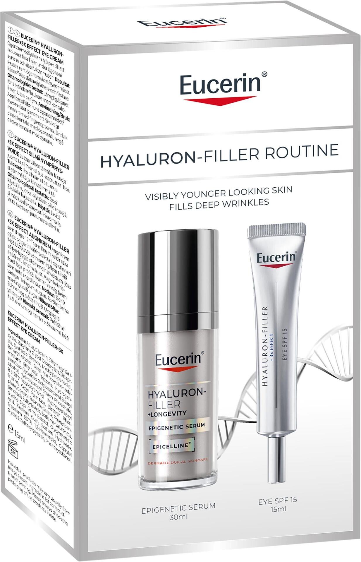 Eucerin Hyaluron-Filler Epigenetic Serum & Eye 45 ml
