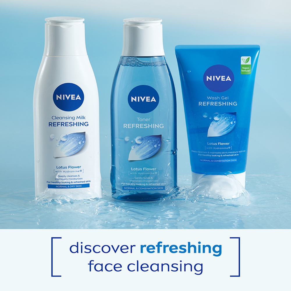 NIVEA Ansiktsrengöring Cleansing Milk Refreshing 200 ml