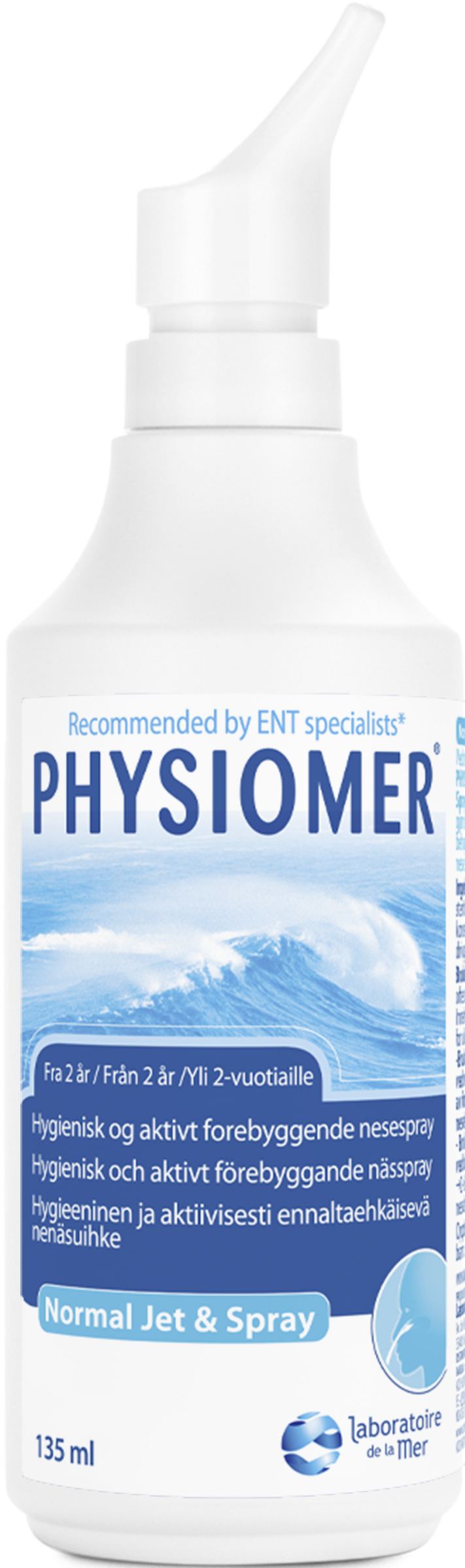 Physiomer Normal Jet & Spray Naturlig Nässkölj Vuxna 135 ml