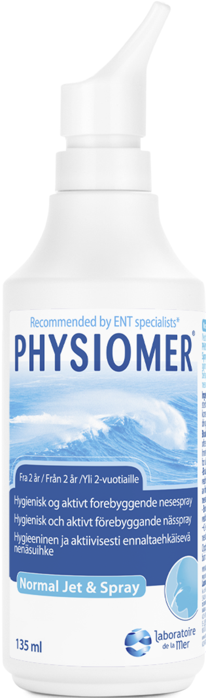 Physiomer Normal Jet & Spray Naturlig Nässkölj Vuxna 135 ml