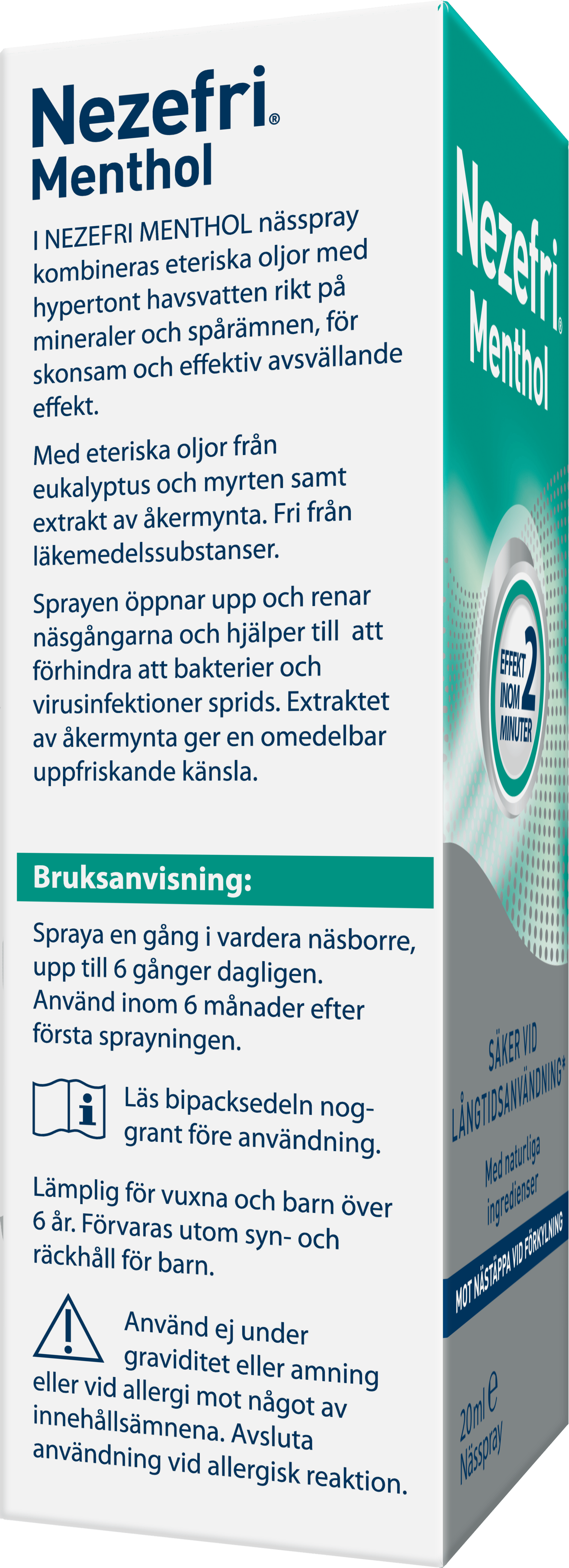 Nezefri Menthol Nässpray 20 ml