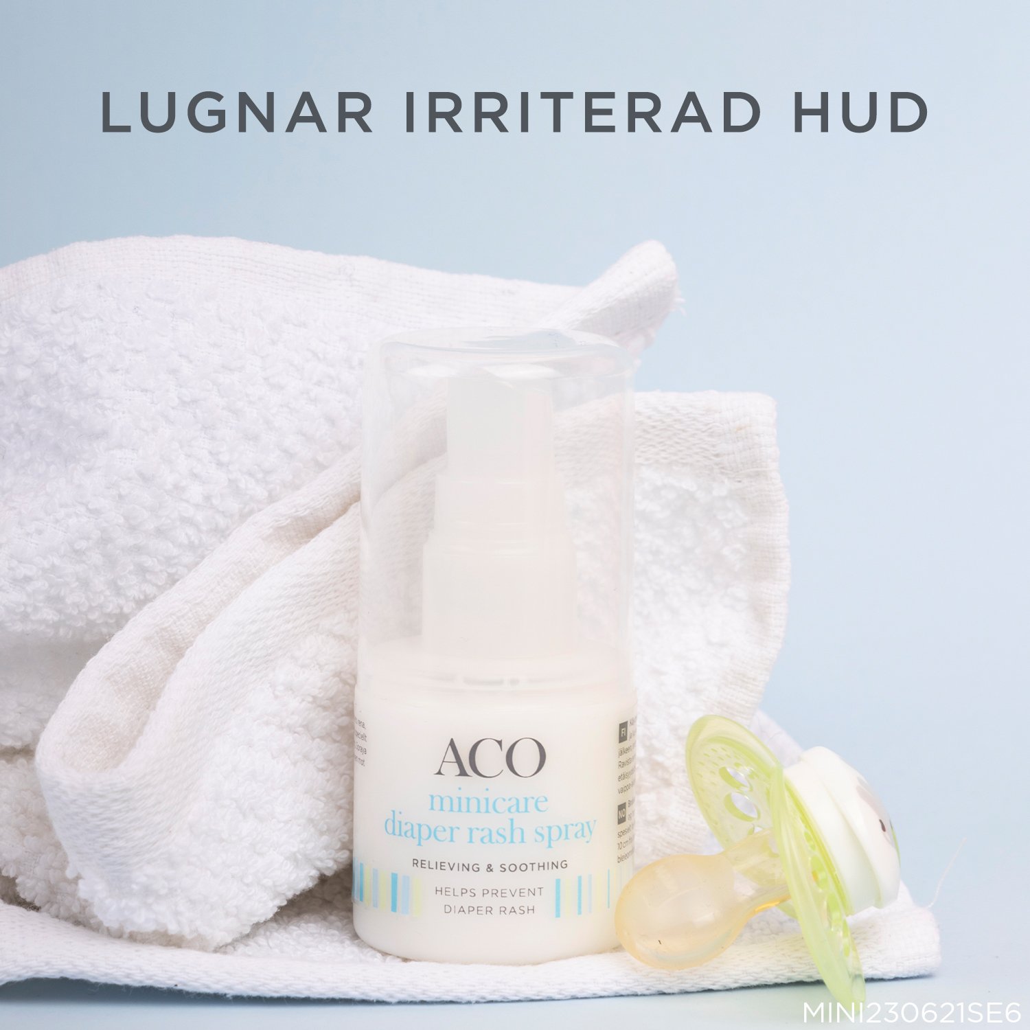 ACO Minicare Diaper Rash Spray Förebygger Röd Stjärt 50ml