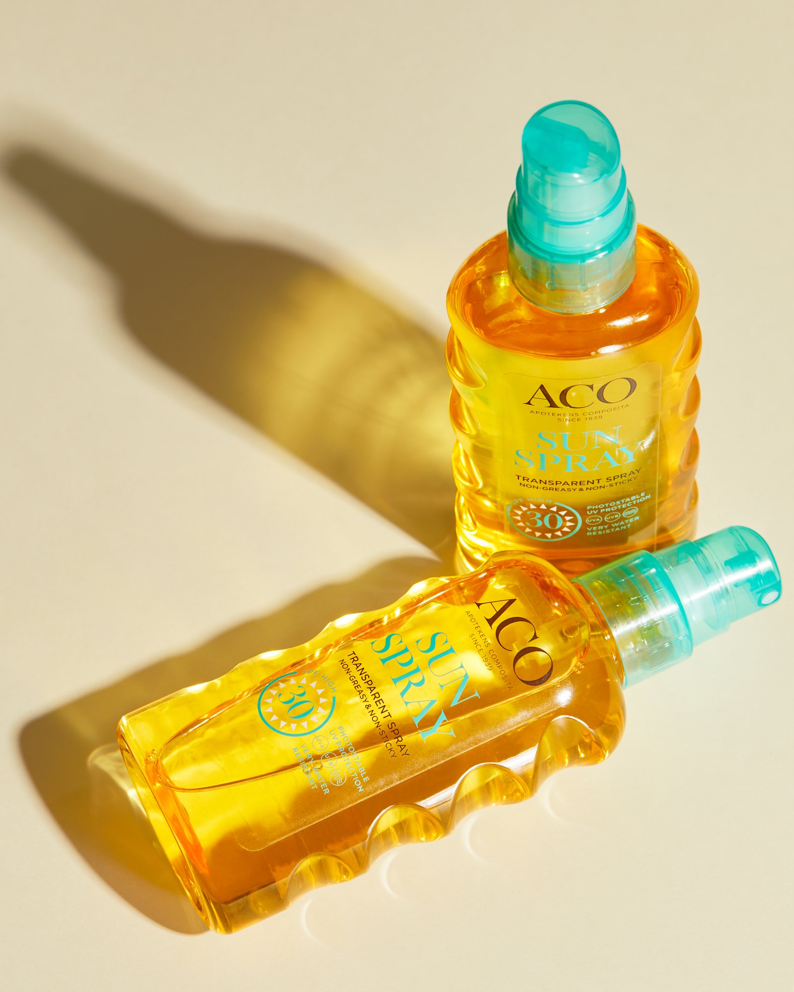 Aco Sun Transparent Spray SPF30 Solskydd Kropp 175 ml