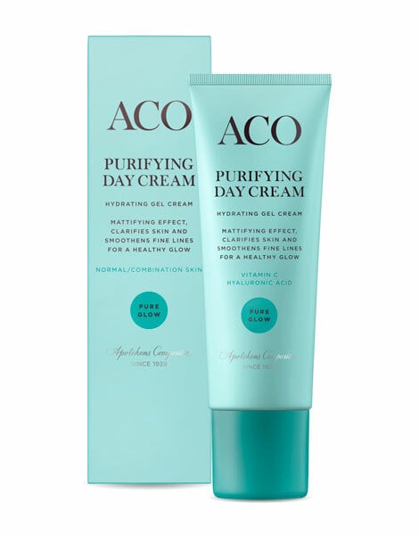 ACO Face Pure Glow Purifying Day Cream Dagkräm 50ml