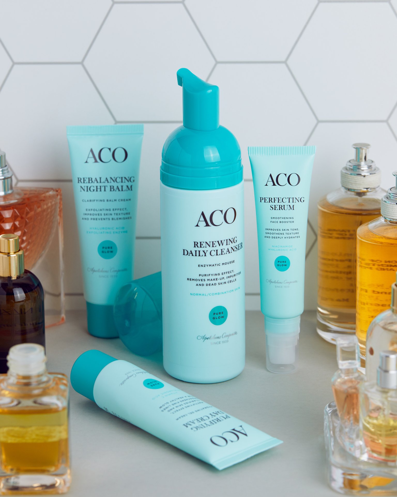 ACO Face Pure Glow Rebalancing Night Balm Nattkräm 50 ml