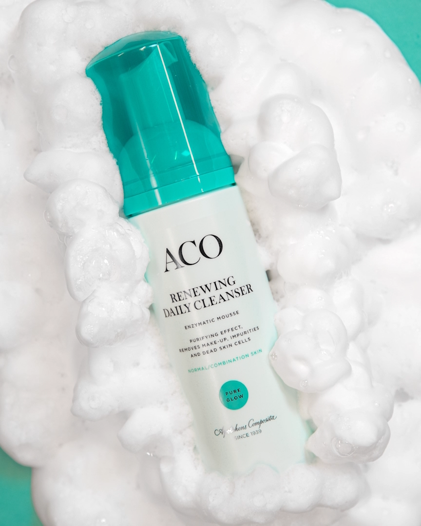 ACO Face Pure Glow Renewing Daily Cleanser Ansiktsrengöring 150 ml