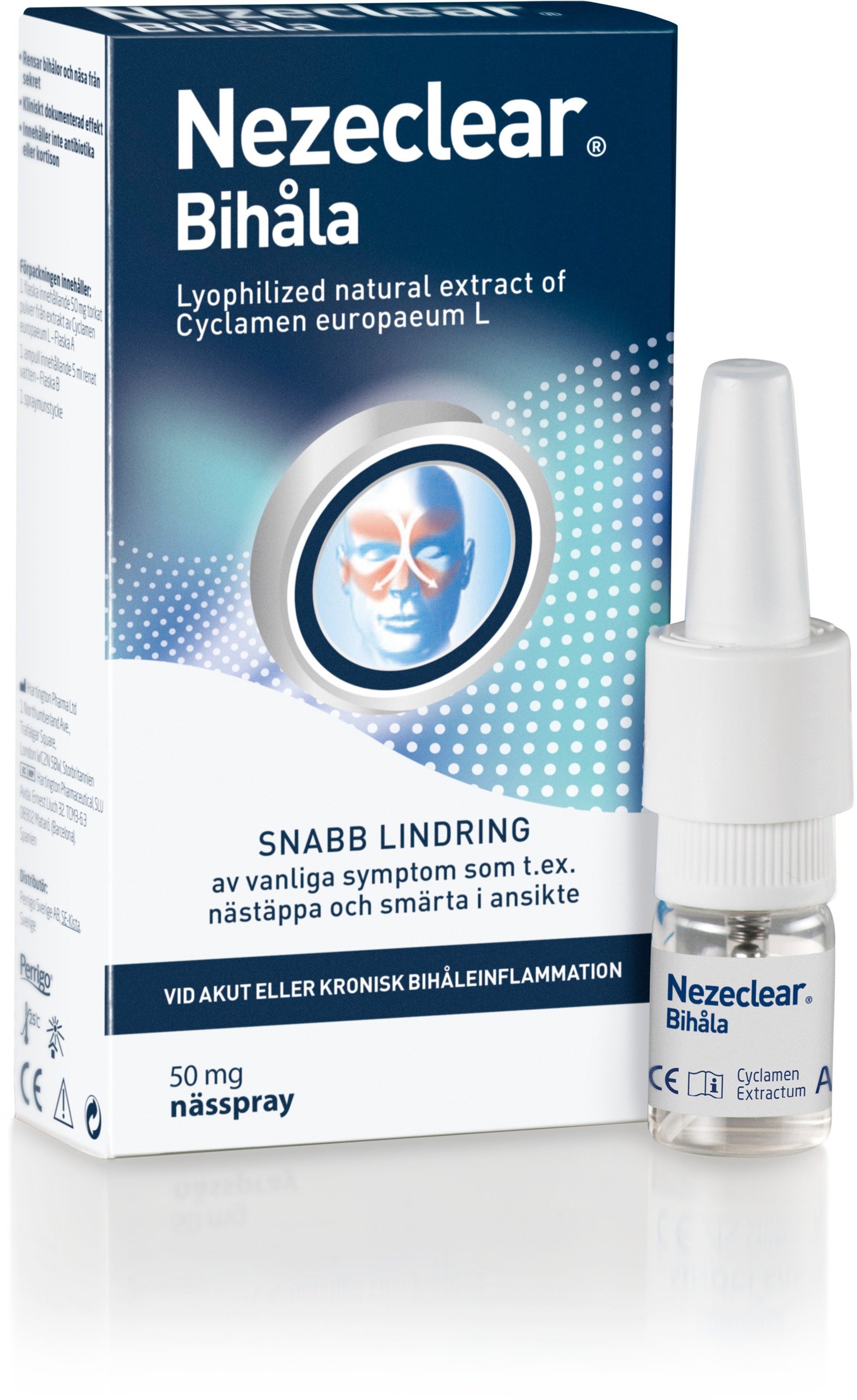Nezeclear Bihåla Nässpray Behandling Av Bihåleinflammation 50 mg