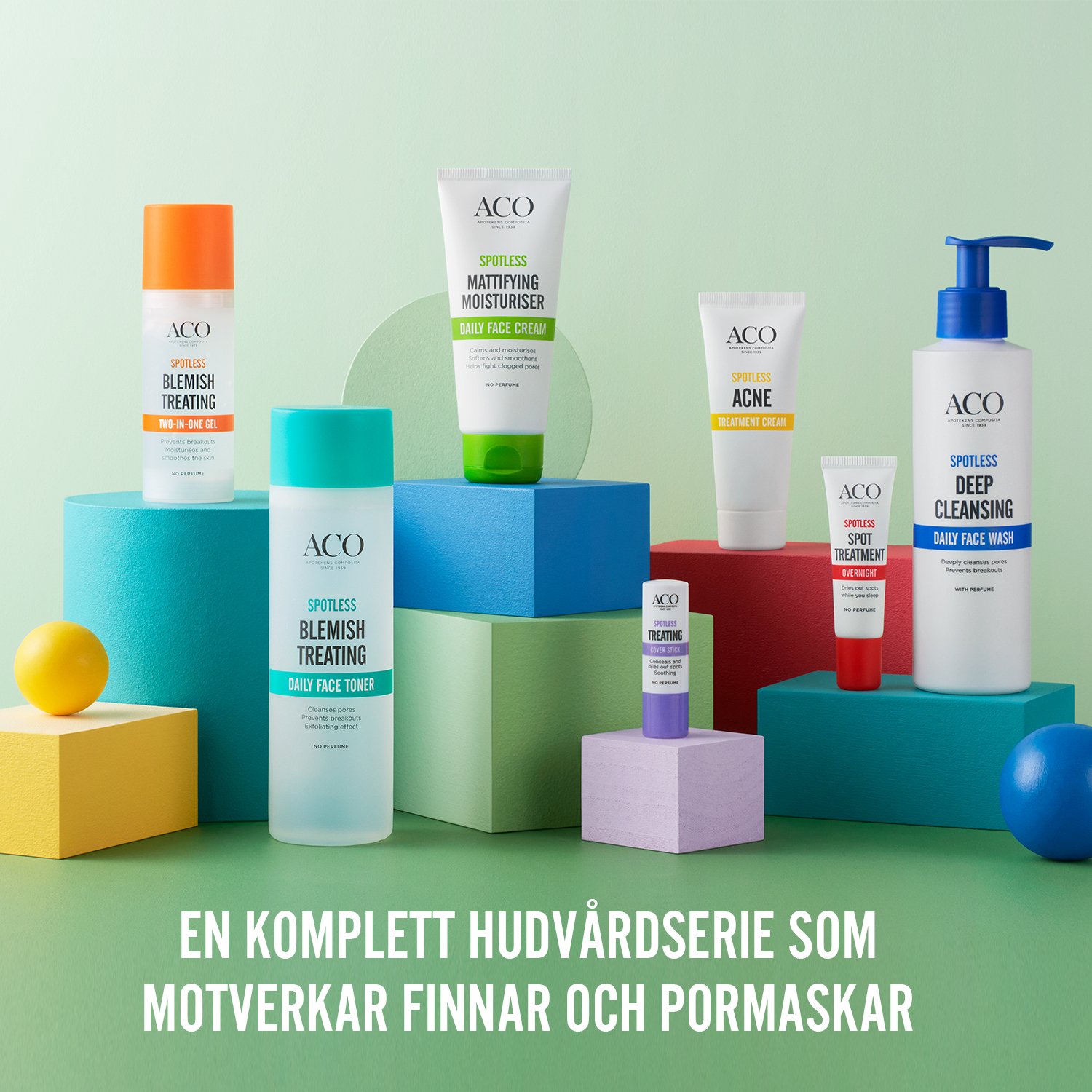 ACO Spotless Two-in-one Gel Oparfymerad 50 ml