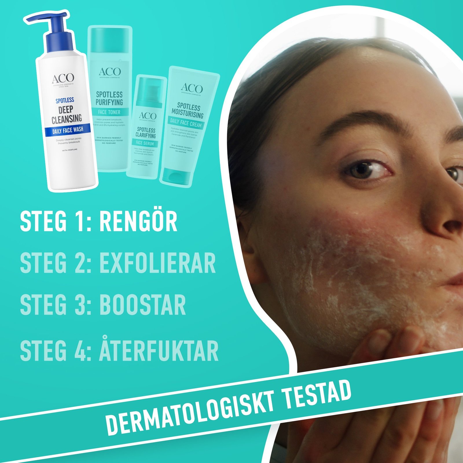 ACO Spotless Daily Face Wash 200 ml