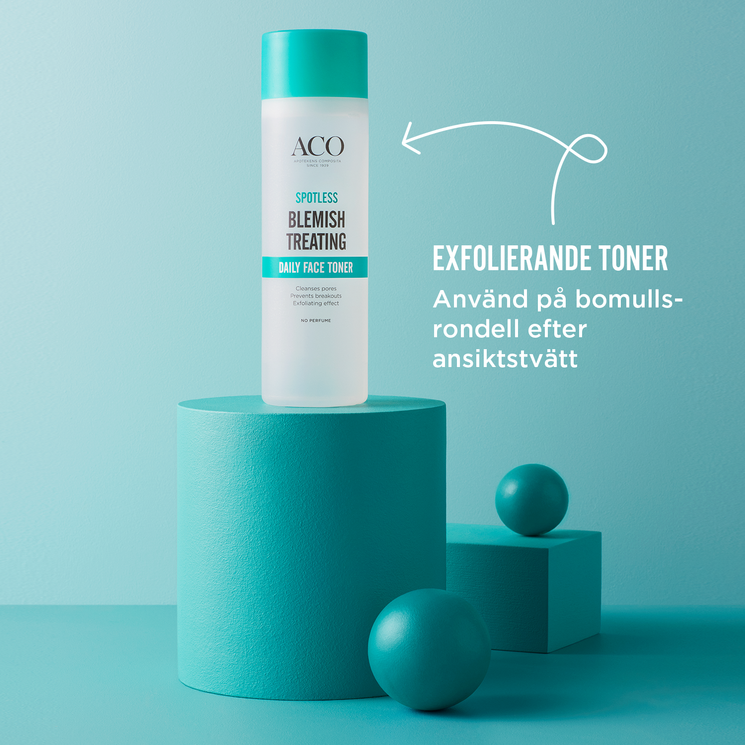 ACO Spotless Daily Face Toner Oparfymerad 200 ml