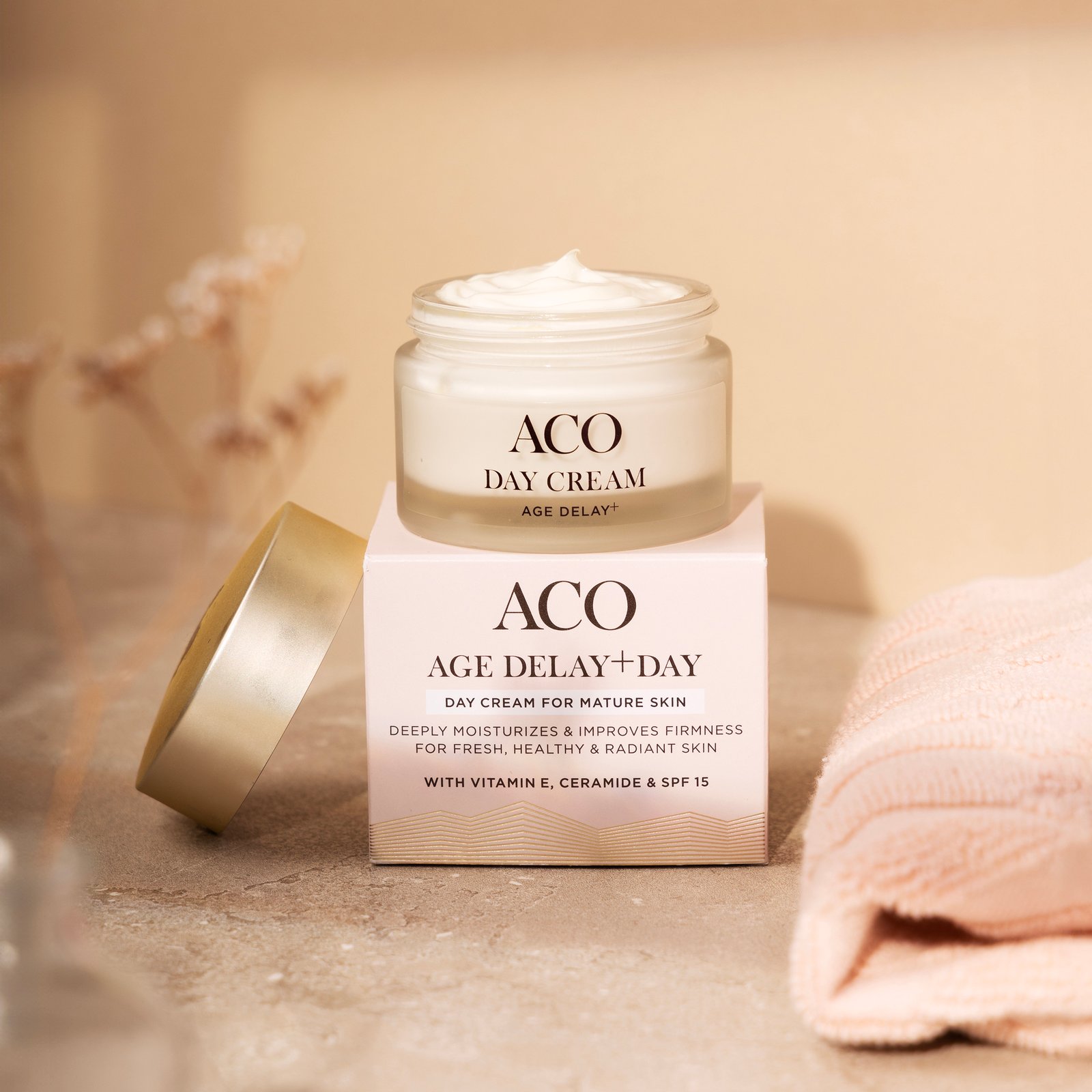 ACO Age Delay+ Day Cream SPF15 Anti Age Dagkräm 50 ml