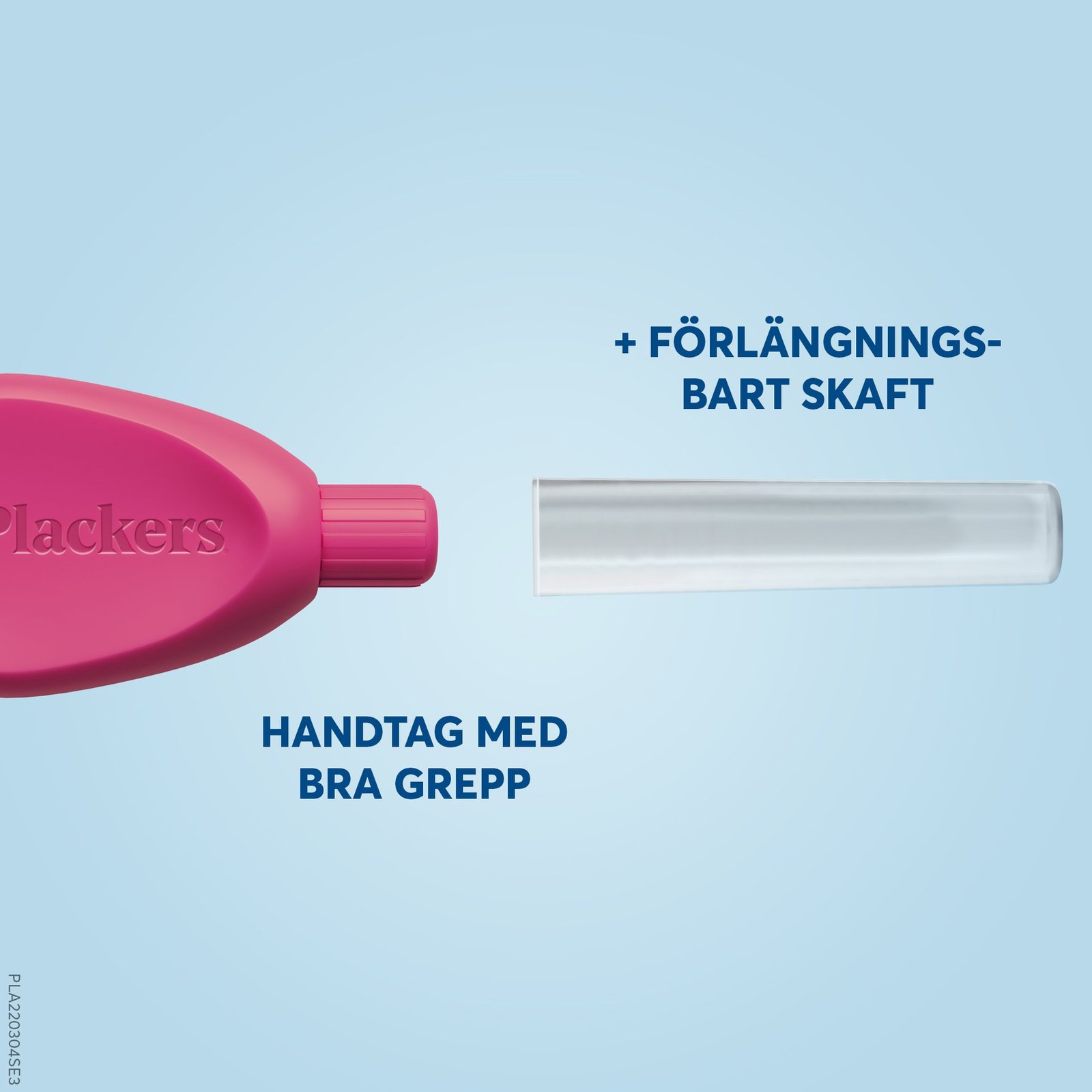 Plackers Gentle Brush Skonsam Mellanrumsborste Rosa XXS (0,4 mm) 6 st