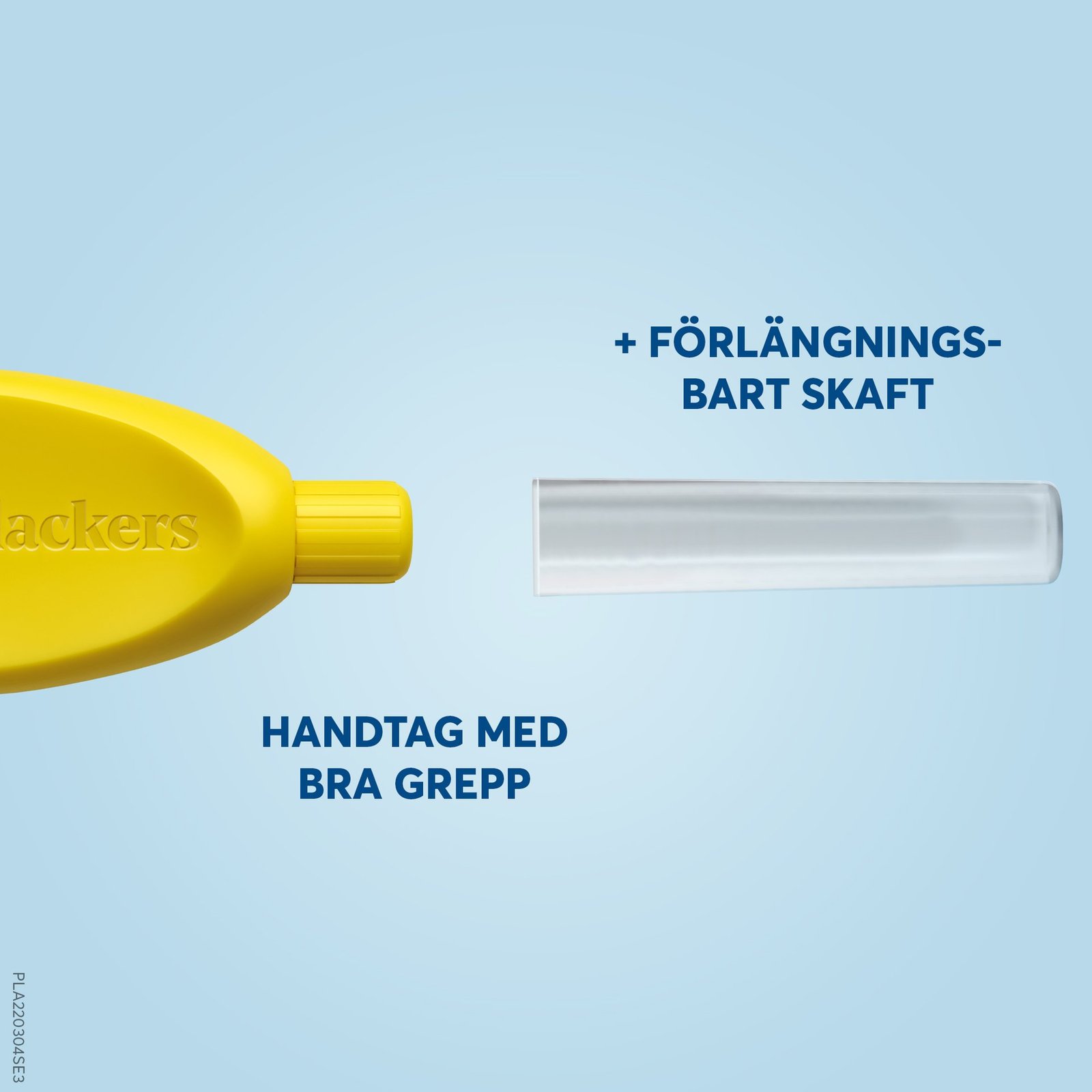 Plackers Gentle Brush Skonsam Mellanrumsborste Gul L (0,7 mm) 6 st