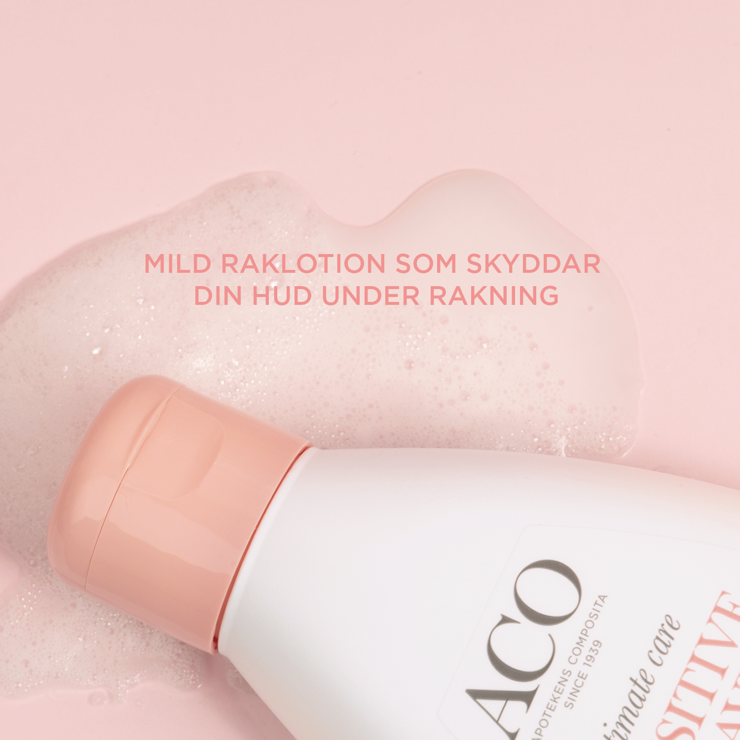 ACO Intimate Care Sensitive Shave Intimrakning Lotion 200 ml