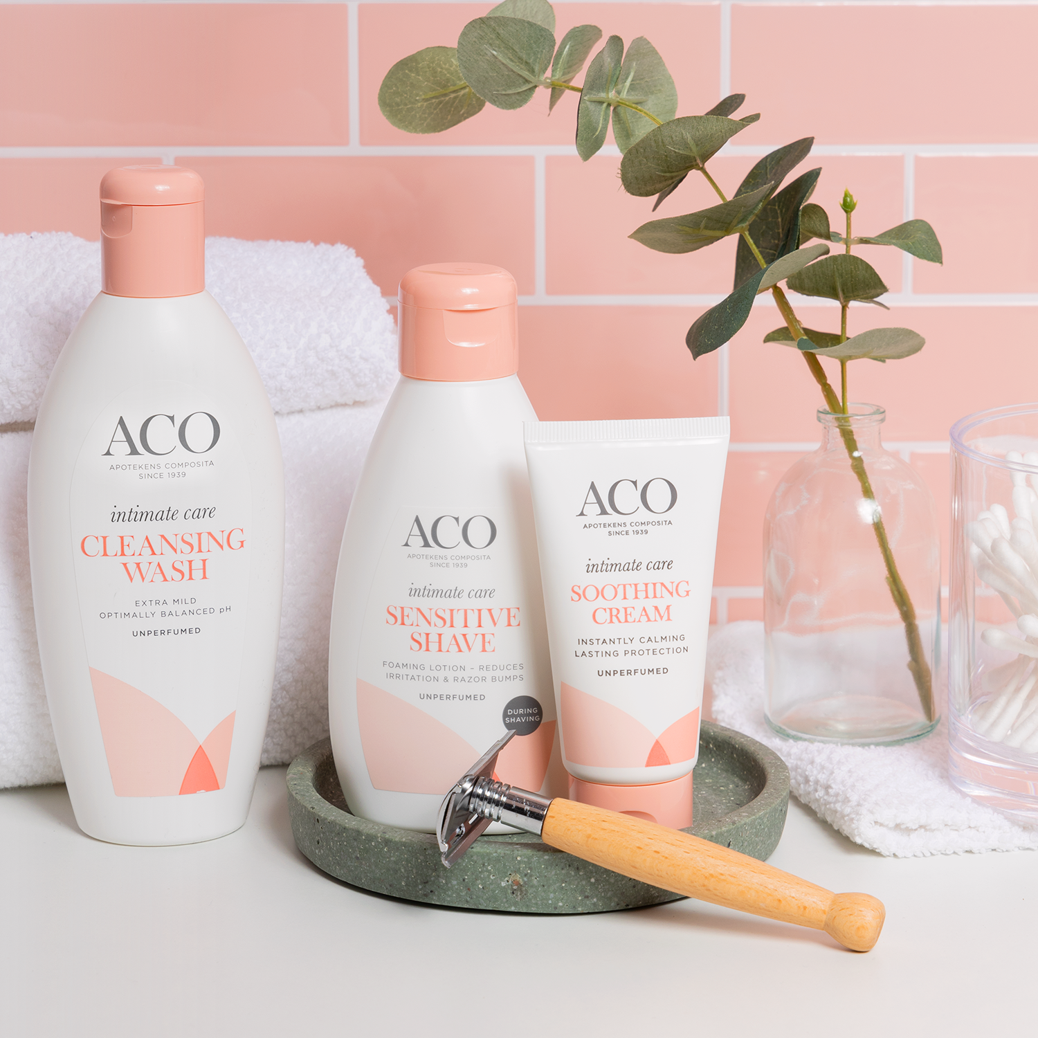 ACO Intimate Care Sensitive Shave Intimrakning Lotion 200 ml