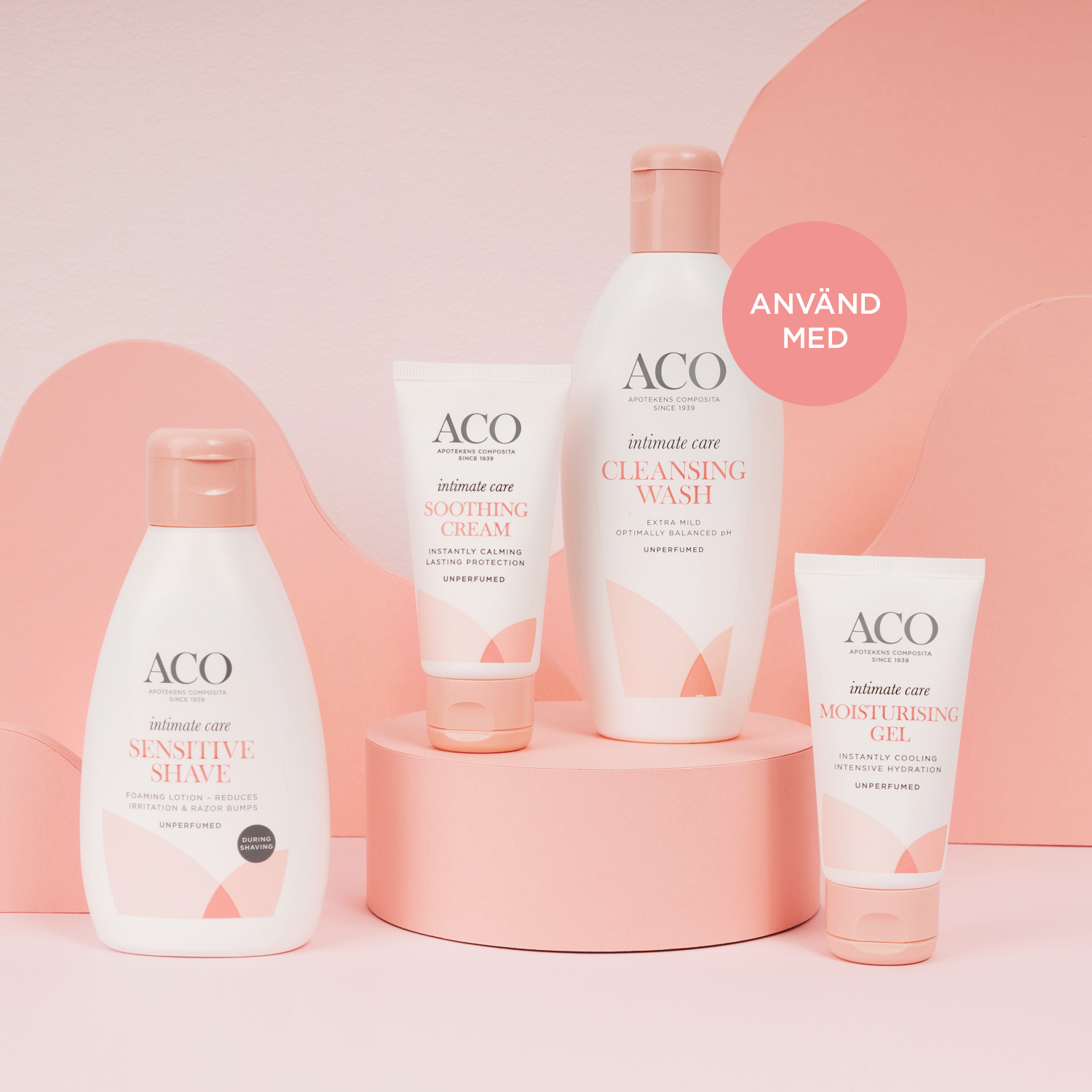 ACO Intimate Care Sensitive Shave Intimrakning Lotion 200 ml
