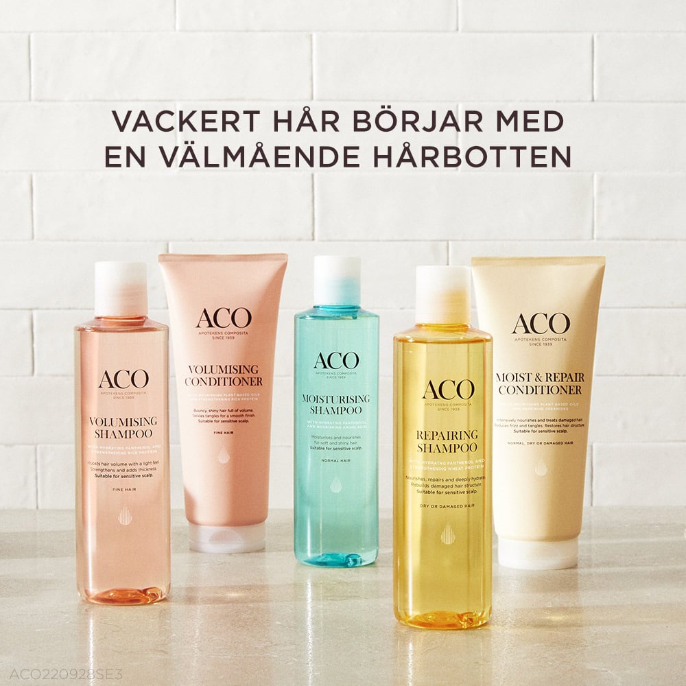 ACO Hair Care Repairing Shampoo, Reparerande Schampo Torrt Hår 250 ml