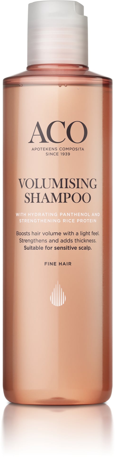 ACO Hair Care Volumising Shampoo, Volymgivande Schampo 250 ml