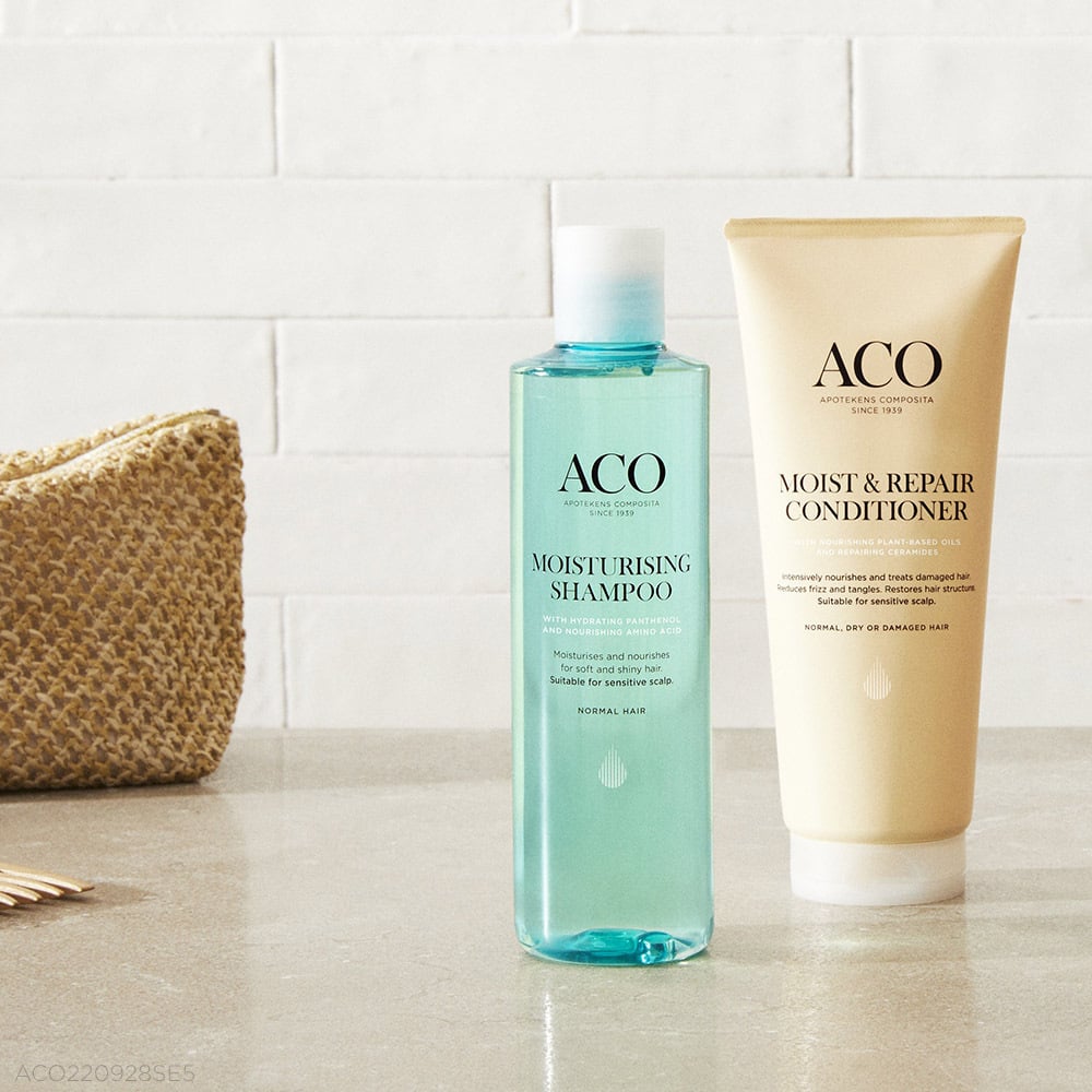 ACO Hair Care Moisturising Shampoo, Återfuktande Schampo 250 ml