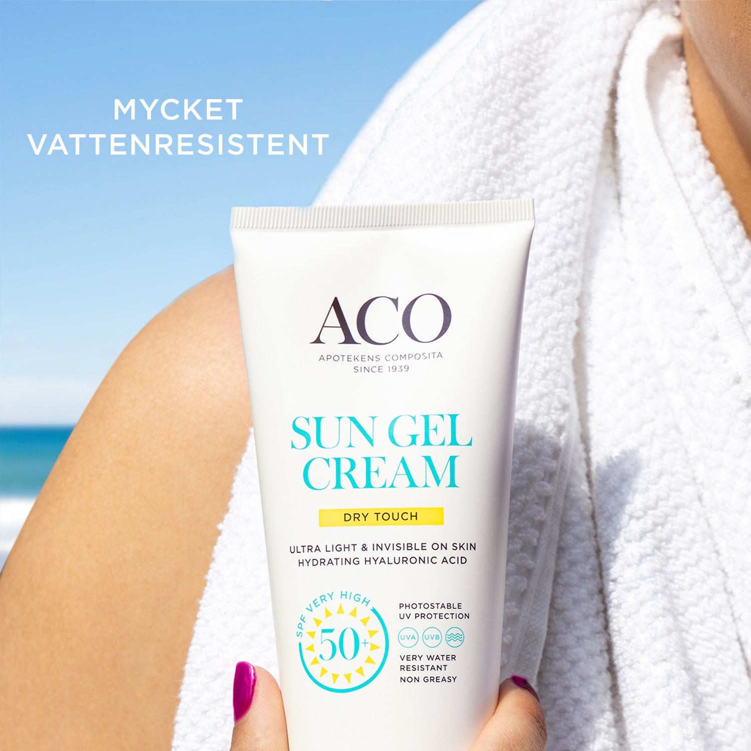 ACO Sun Gel-Cream SPF50+ Dry Touch 200 ml