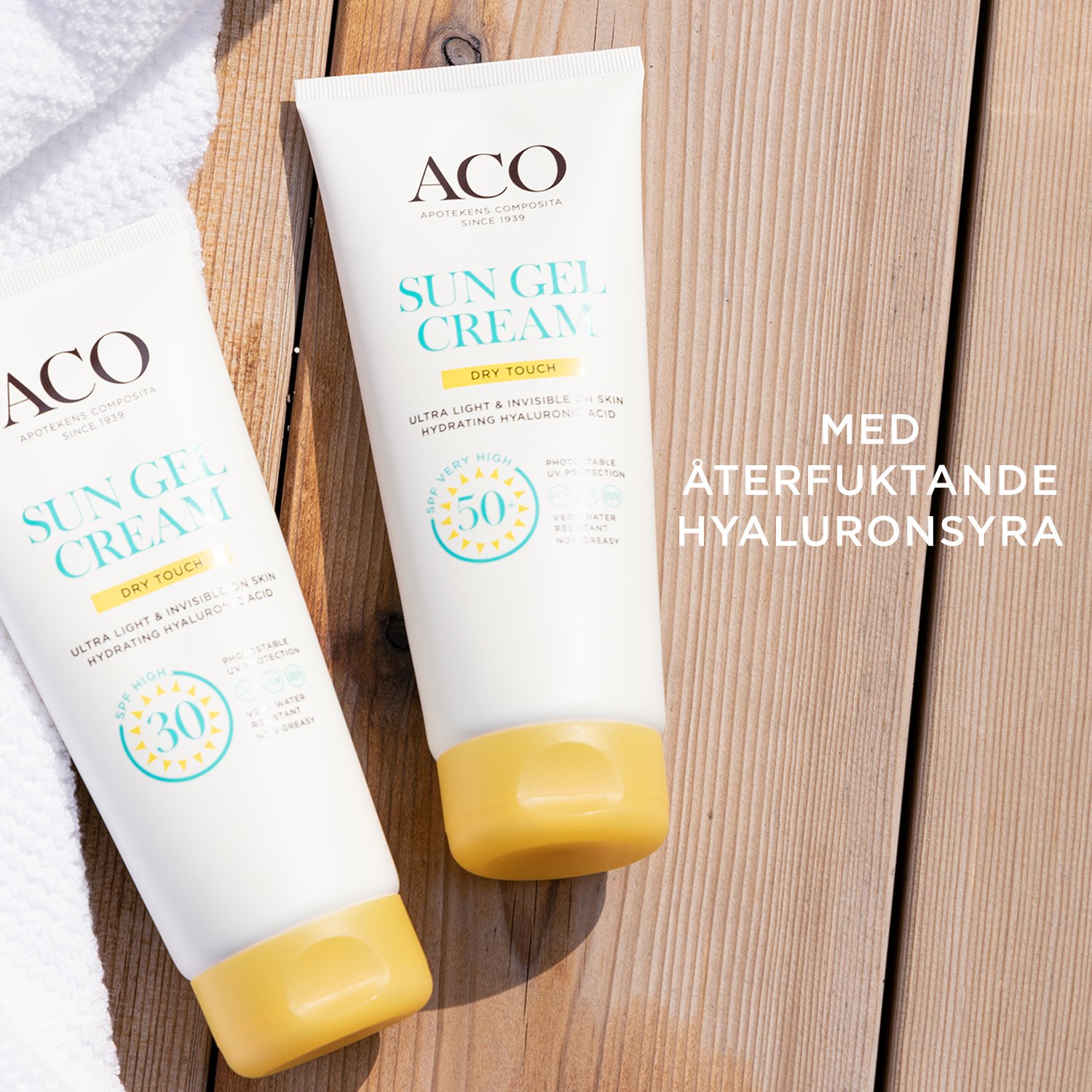 ACO Sun Gel-Cream SPF50+ Dry Touch 200 ml