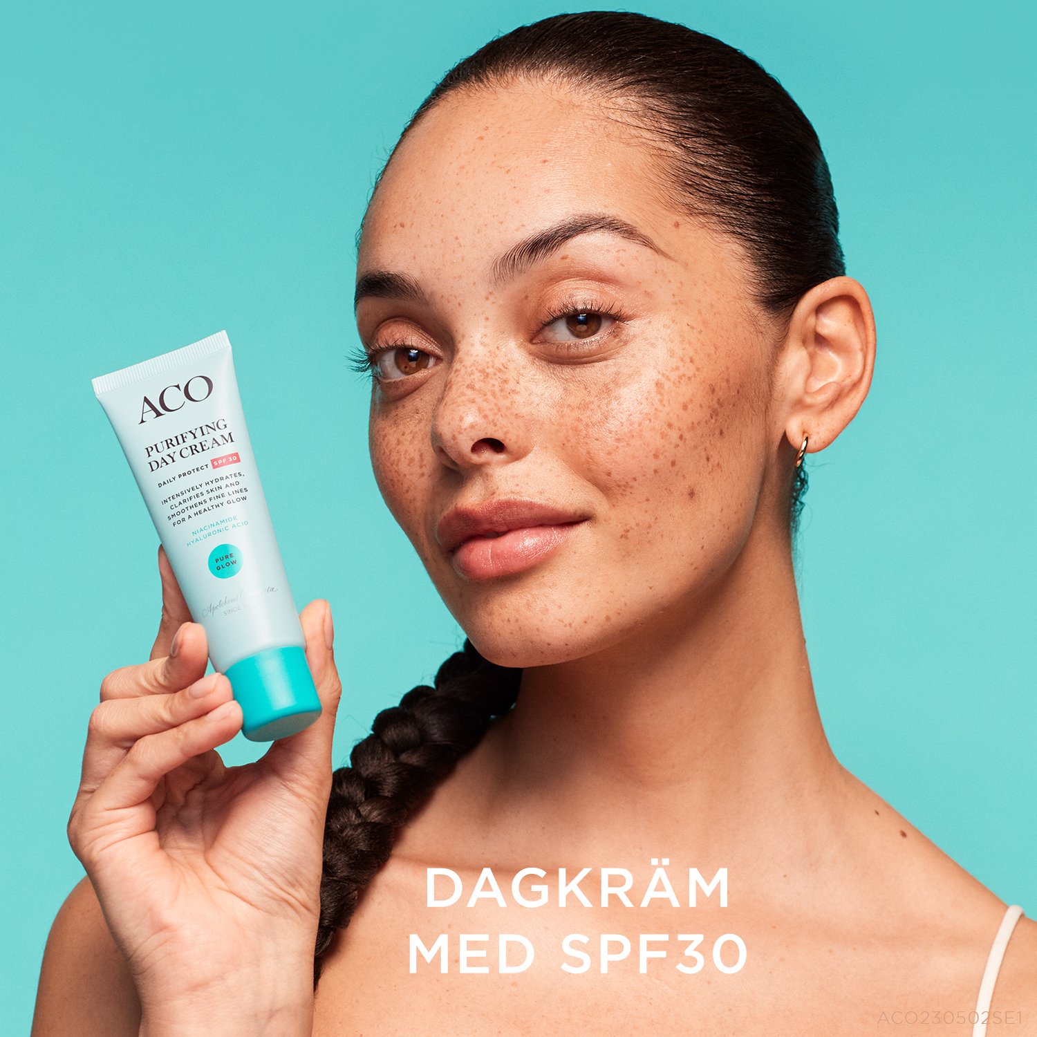 ACO Face Pure Glow Purifying Day Cream SPF30 Dagkräm 50 ml
