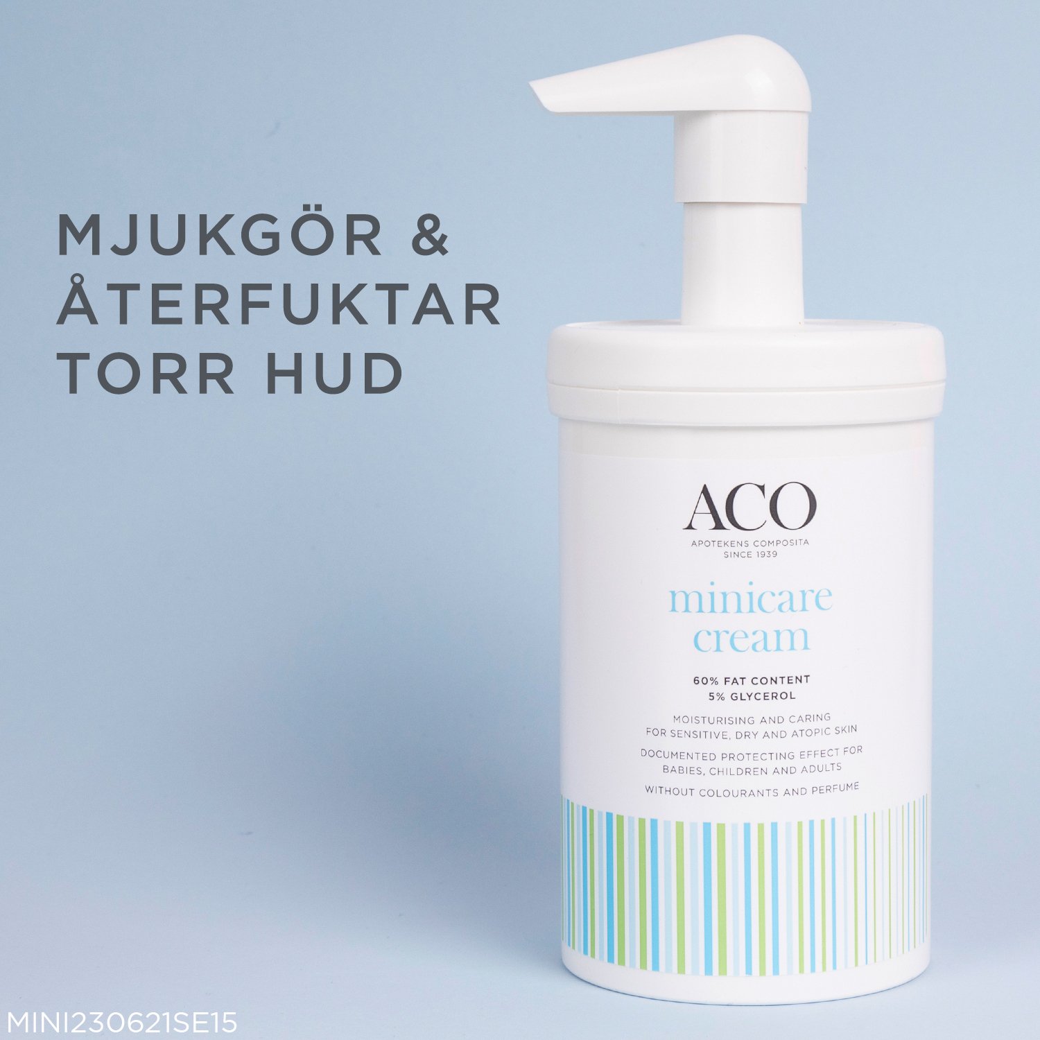 ACO Minicare Cream Oparfymerad 350g