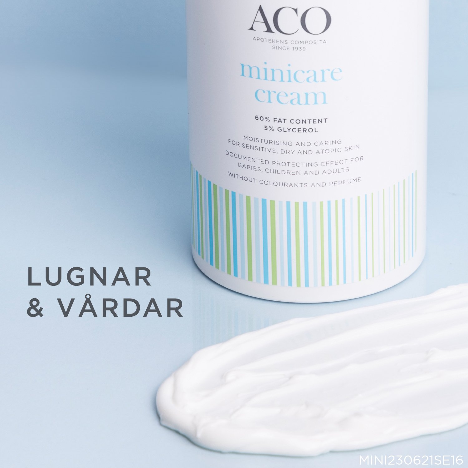 ACO Minicare Cream Oparfymerad 350g