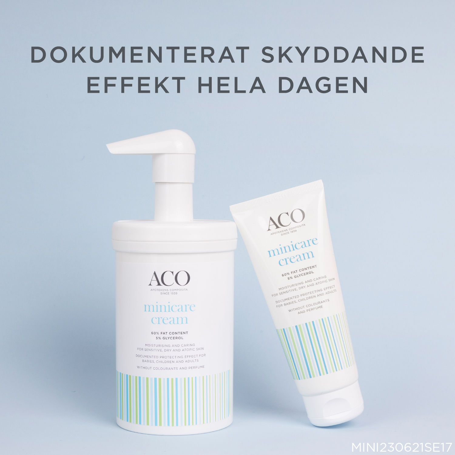 ACO Minicare Cream Oparfymerad 350g