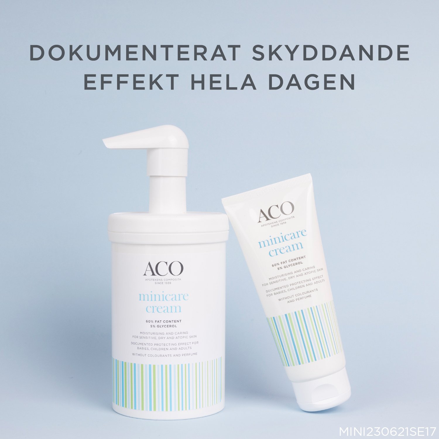 ACO Minicare Cream Oparfymerad 350g