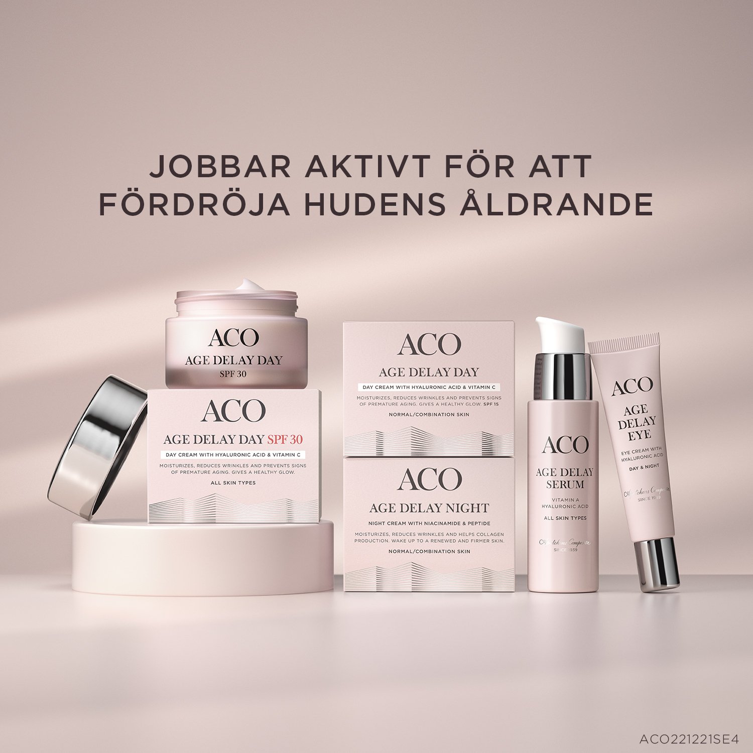 ACO Face Age Delay Day SPF30 Cream 50 ml