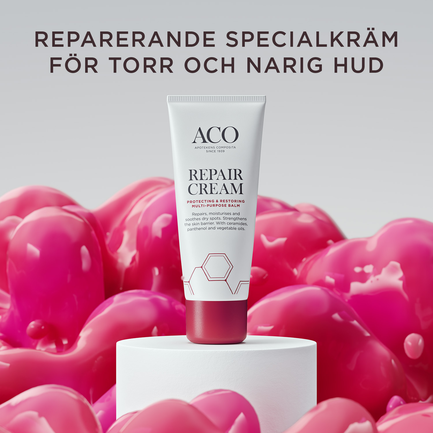 ACO Repair Cream Oparfymerad 70 ml
