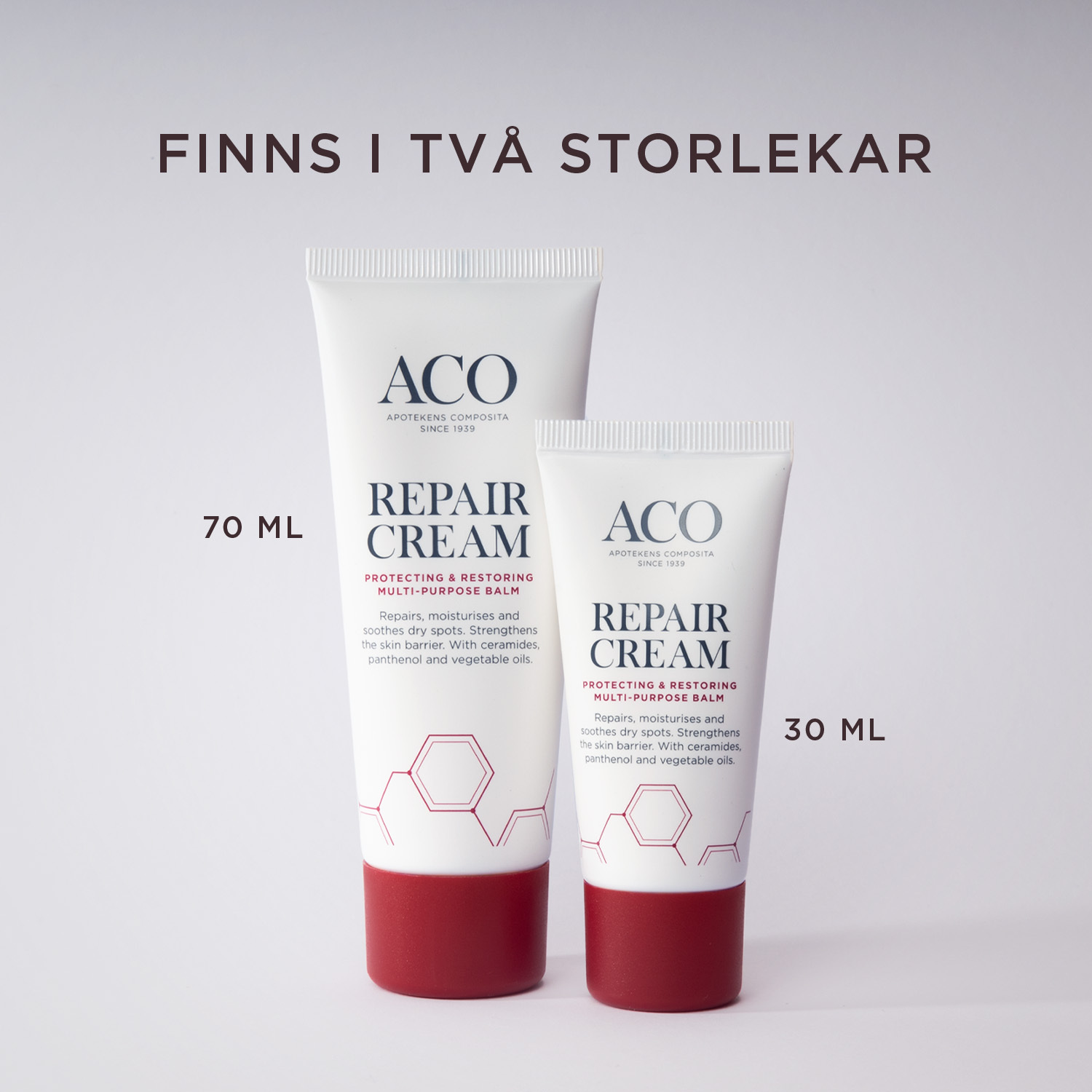 ACO Repair Cream Oparfymerad 70 ml