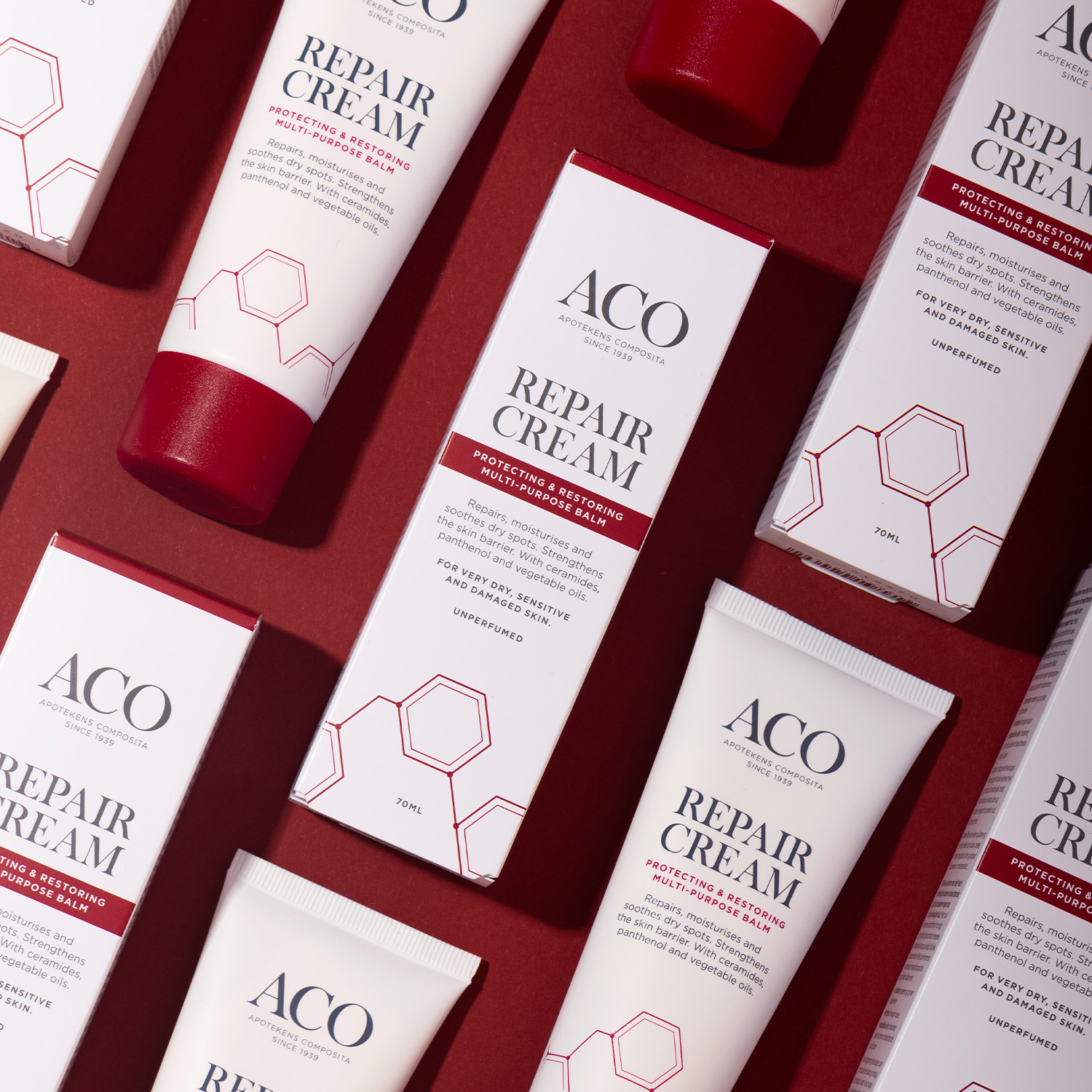 ACO Repair Cream Oparfymerad 70 ml