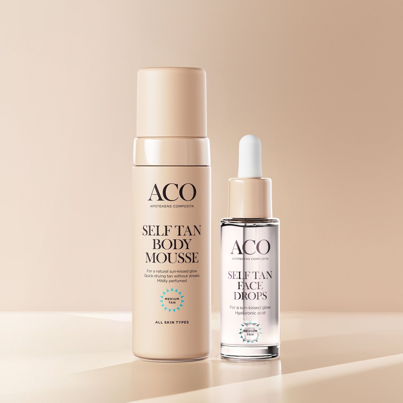 ACO Self Tan Face Drops 30 ml