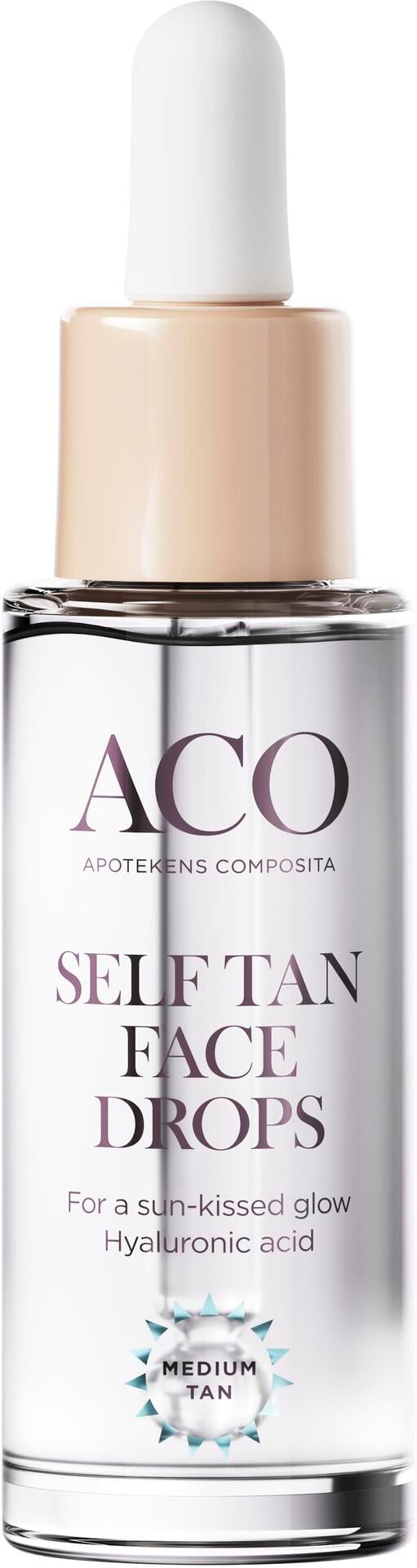ACO Self Tan Face Drops 30 ml
