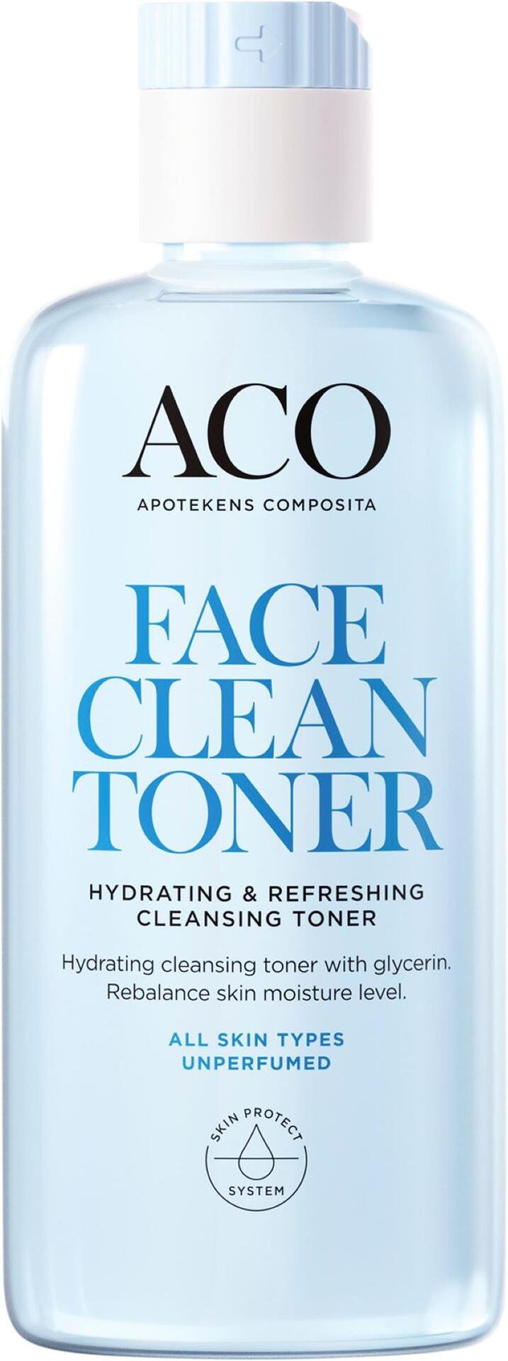 ACO Face Hydrating & Refreshing Toner Oparfymerad 200 ml