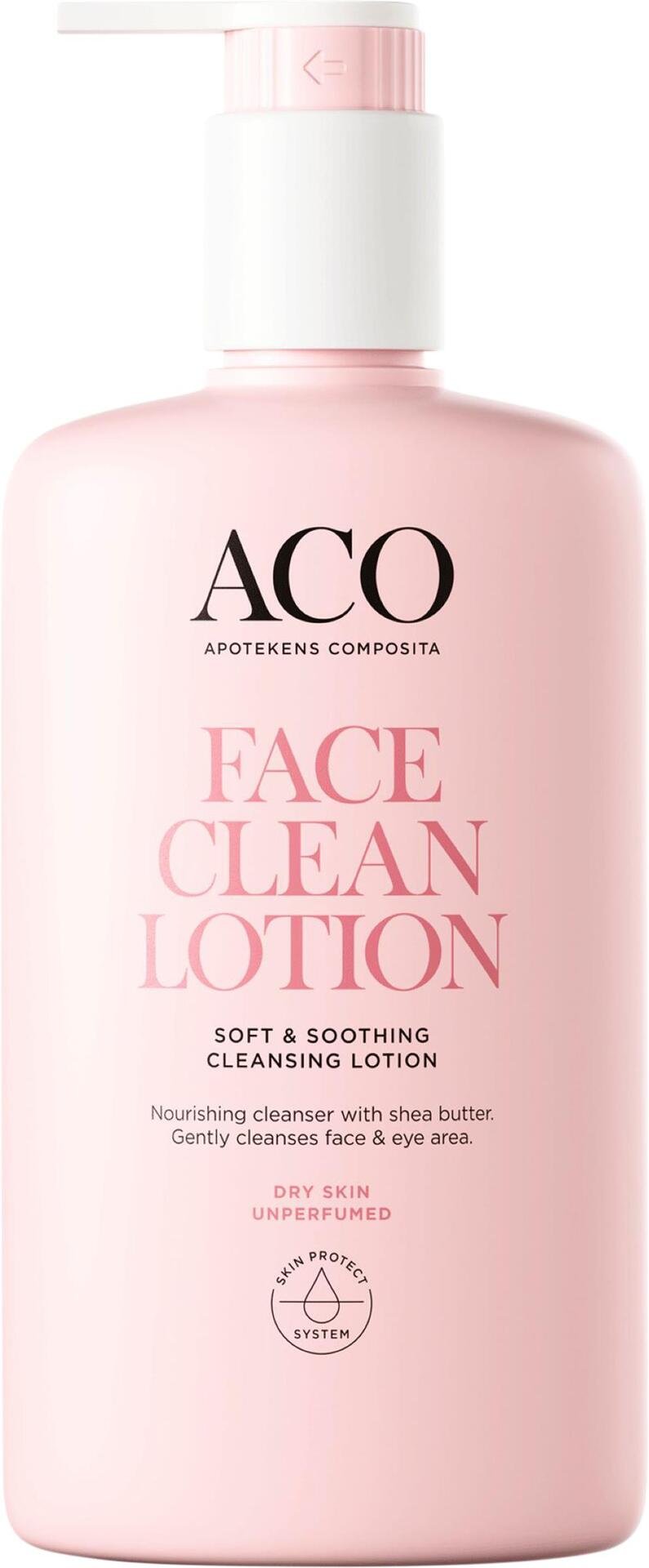 ACO Face Soft & Soothing Cleansing Lotion Rengöringslotion 400 ml