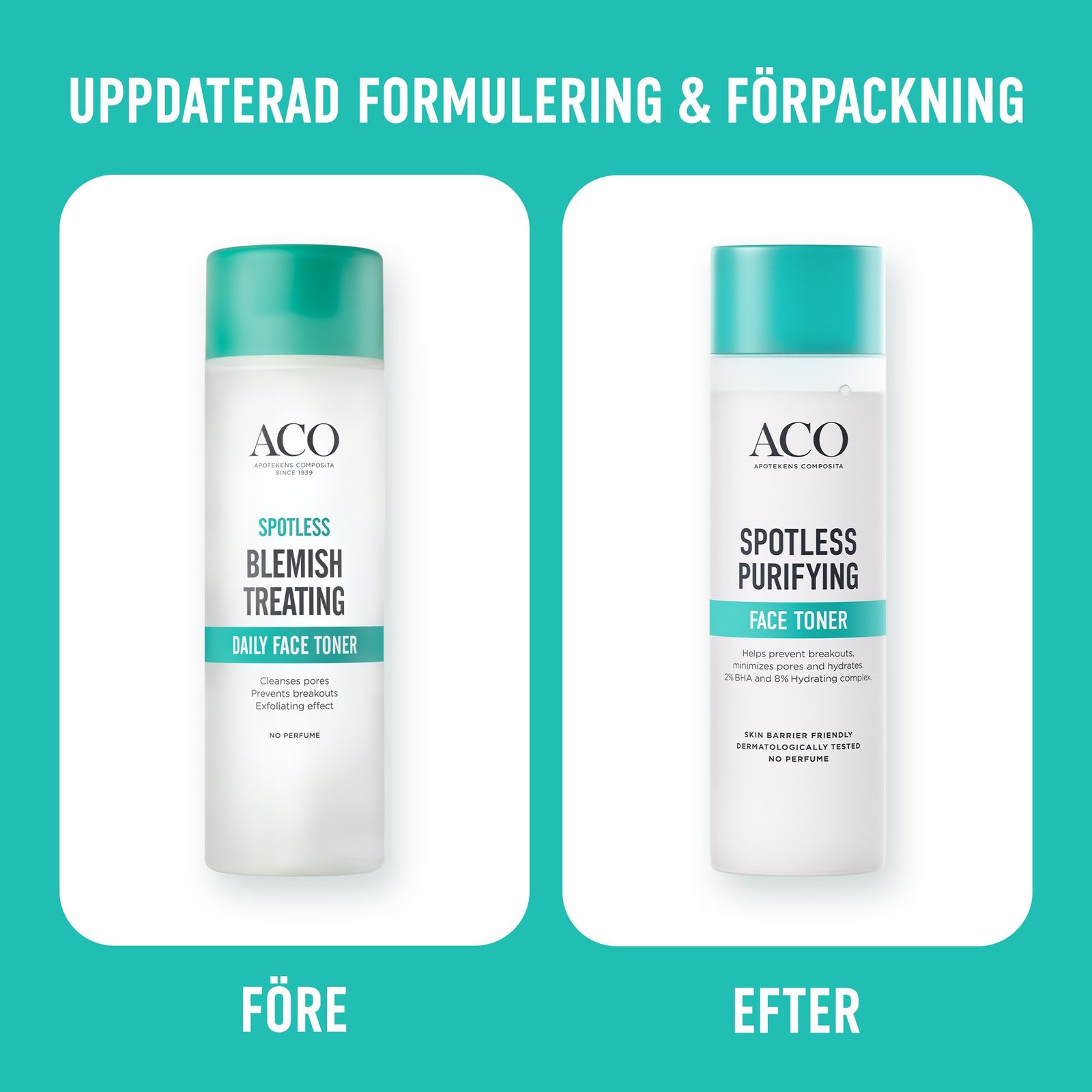 ACO Spotless Face Toner Salicylsyra BHA NP 200 ml